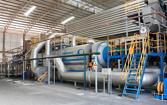 Processing line and pipework